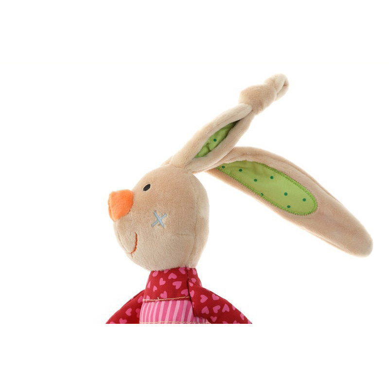 М'яка дитяча іграшка Кролик із брязкальцем sigikid 41419SK 26 см
