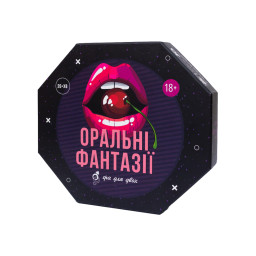 Настольная игра "Оральные фантазии" Fun Games FGS49 с лентой-повязкой