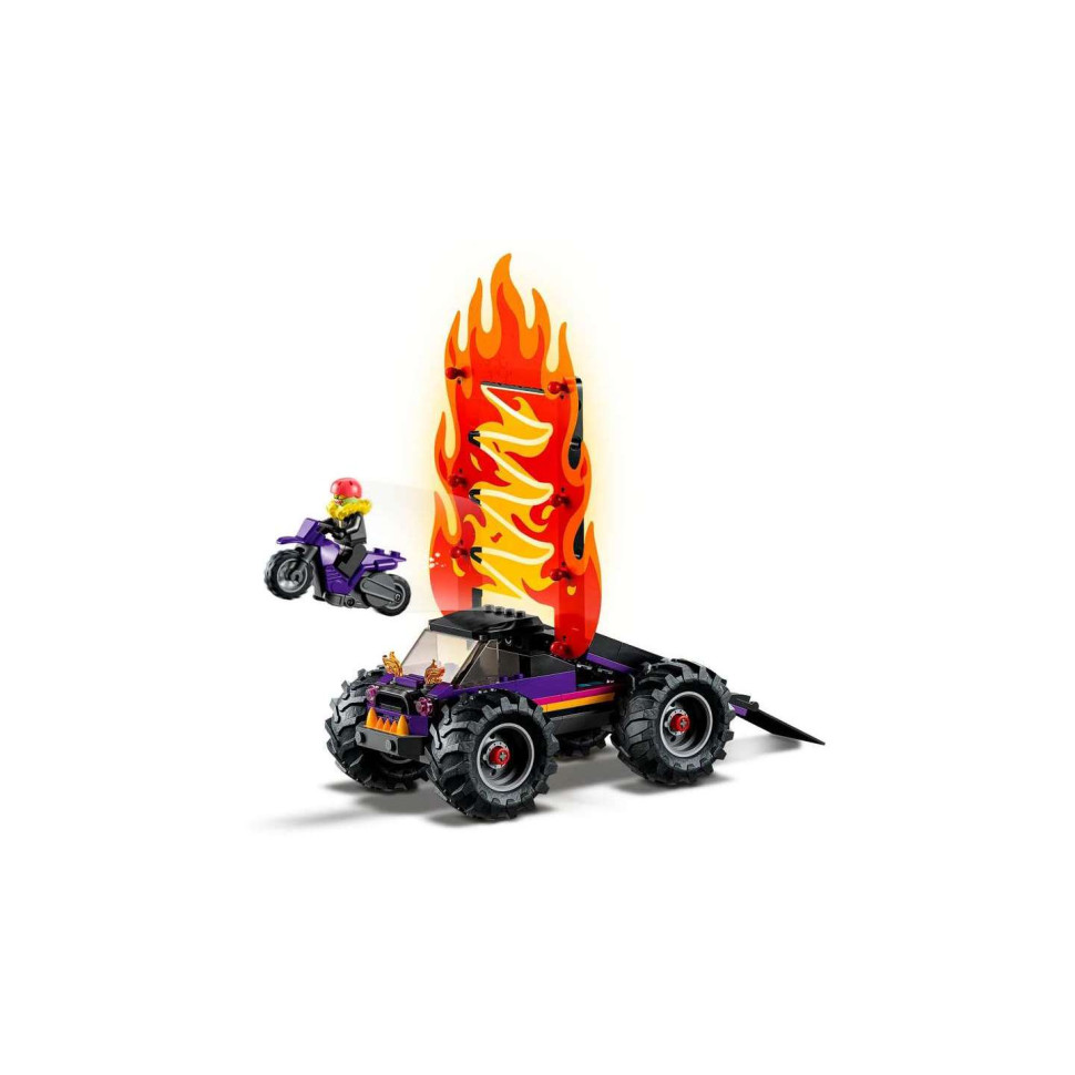 Конструктор LEGO City Stuntz Подвійна петля каскадерської арени 60339