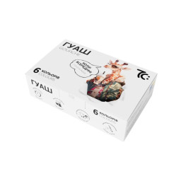 Детские гуашевые краски 7С: 7C20602, 6 цветов по 16 мл Детские гуашевые краски 7С: 7C20602, 6 цветов по 16 мл