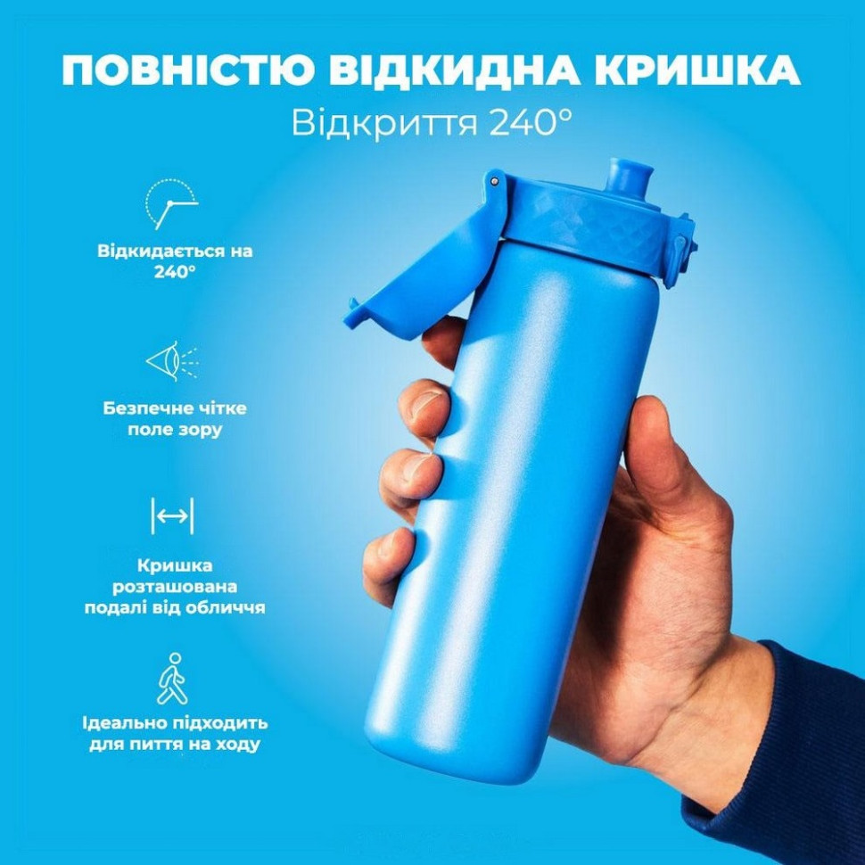 Пляшка для води вакуумна Vacuum Insulated ION8 I8TS500BLU 500 мл, Blue