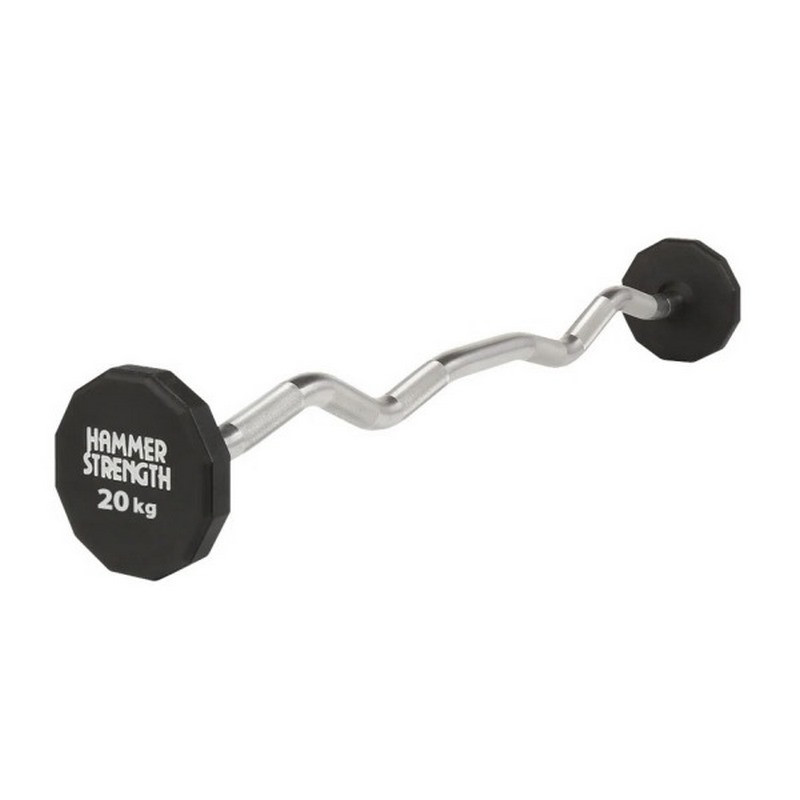 Штанга вигнута FF20TPS Hammer Strength 523132 уретанова 20 кг 