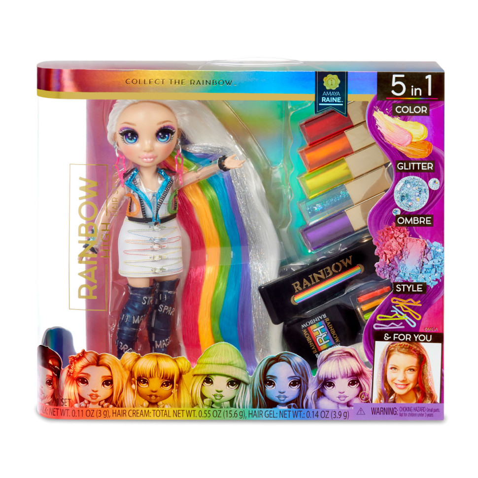Лялька дитяча Стильна зачіска Rainbow High 569329 з аксесуарами