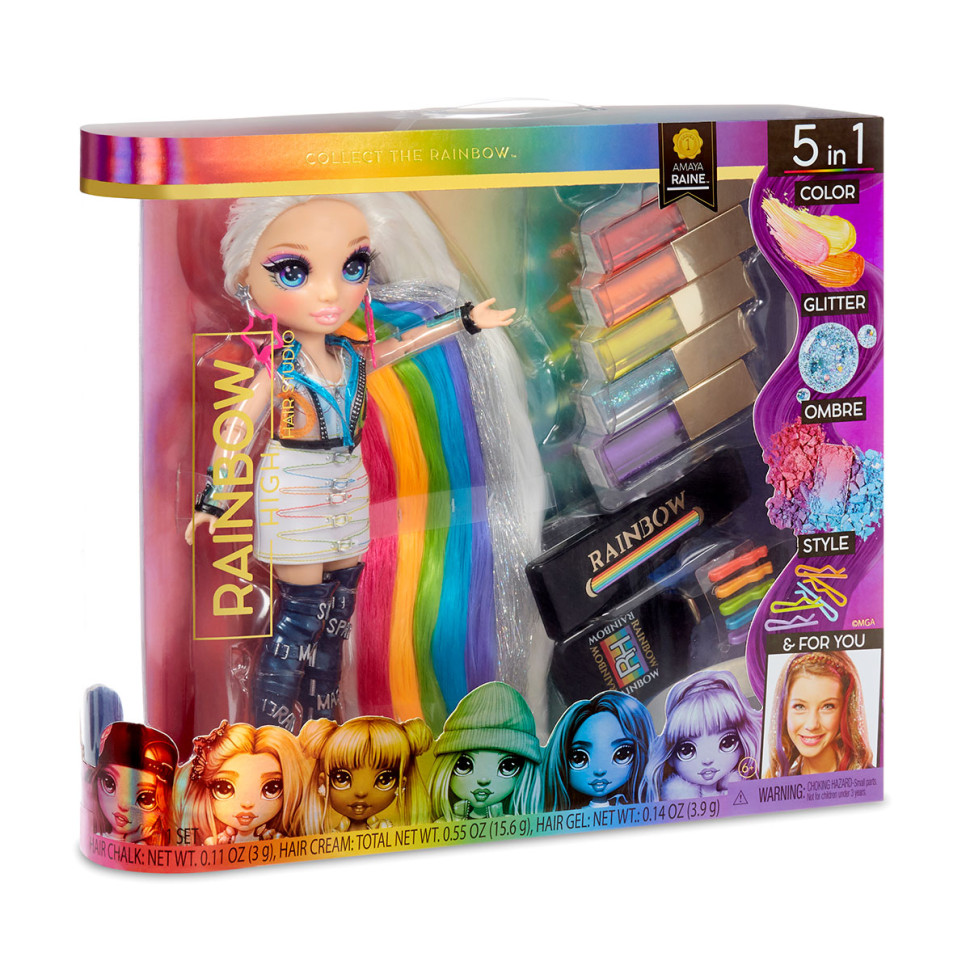 Лялька дитяча Стильна зачіска Rainbow High 569329 з аксесуарами