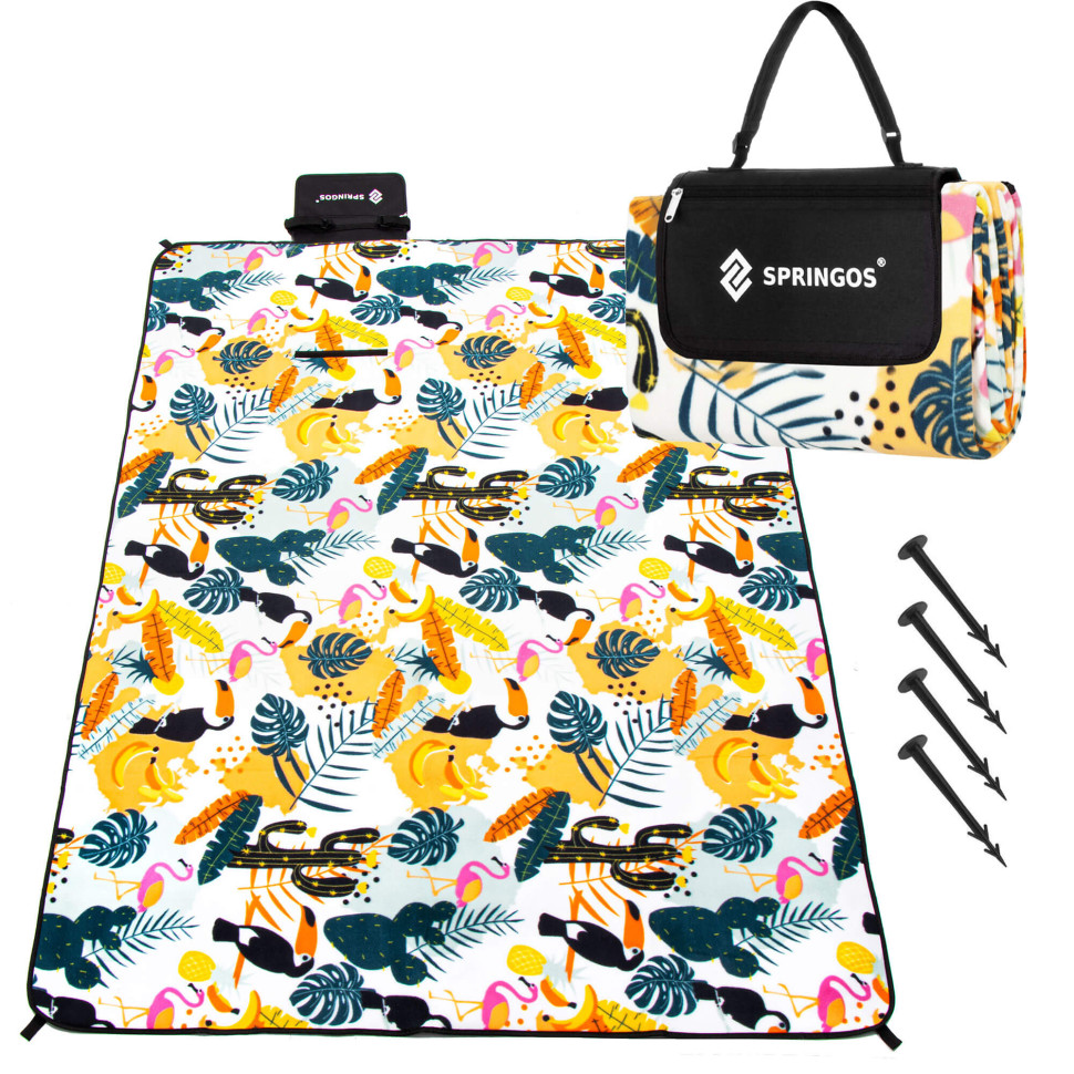 Коврик для пикника и кемпинга Springos PM042 складной 150x200 см
