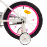 Велосипед дитячий PROF1 Y1894 18 дюймів, біло-малиновий 