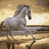 Картина за номерами. Rainbow Art "Заповзятий кінь" GX30903-RA 