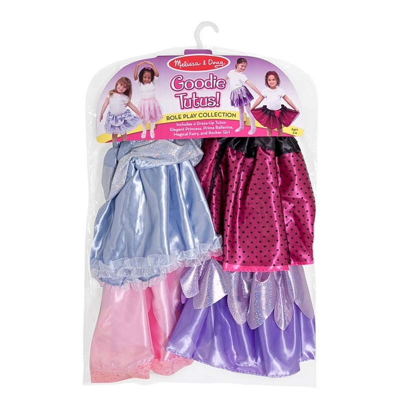 Дитячий набір ошатних спідниць Melissa&Doug MD18546, 4 штуки, від 3-6 років