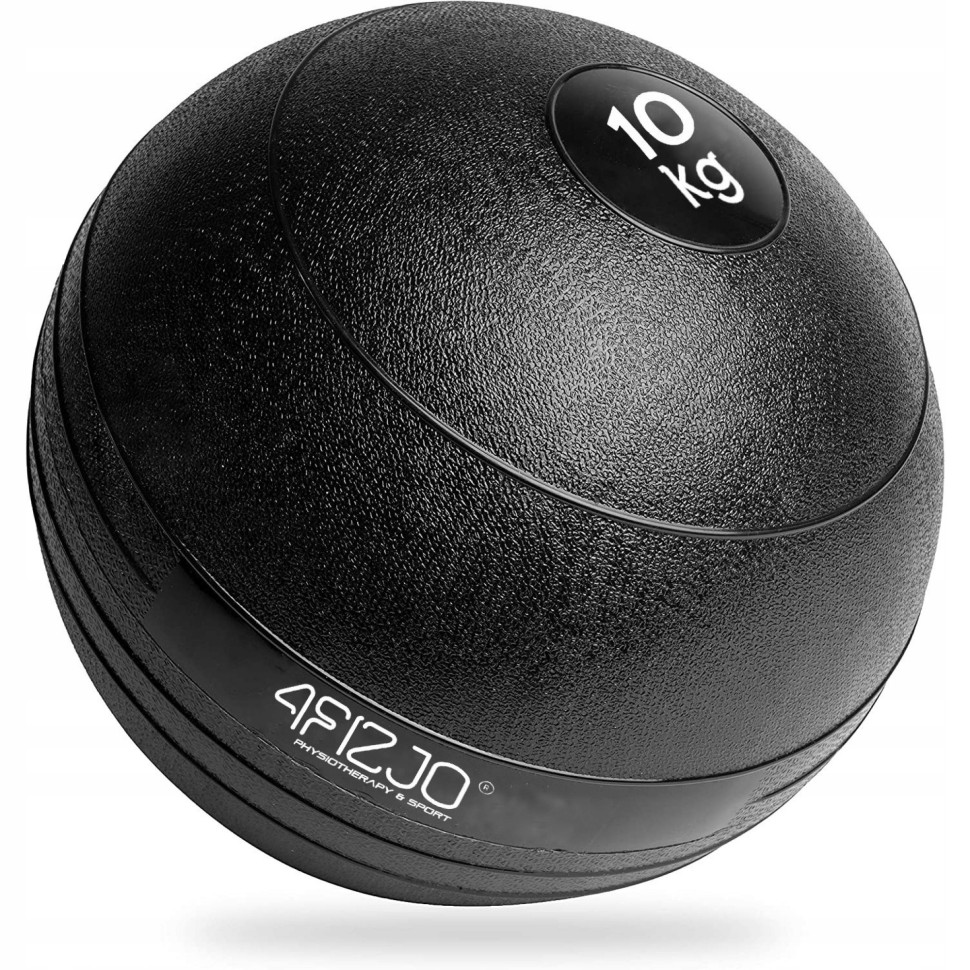 Слембол для кросфіту Slam Ball 4FIZJO P-5907739315441 чорний 10 кг