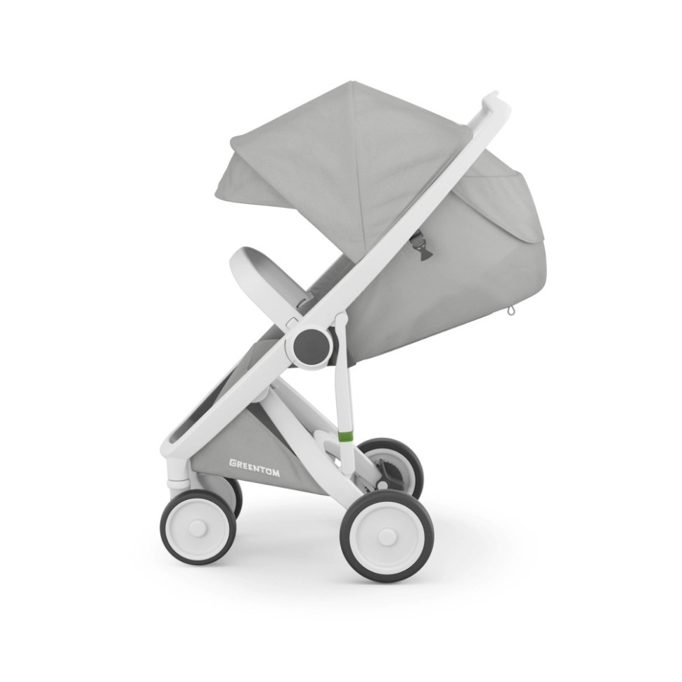 Прогулочная коляска Classic Greentom 8718858972302 Grey-White