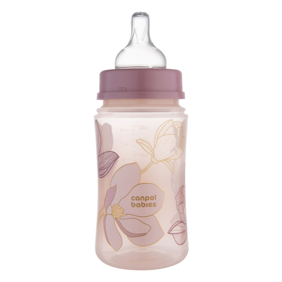 Бутылочка антиколиковая с широким отверстием Easystart Gold Canpol babies 35/240_pin 240 мл