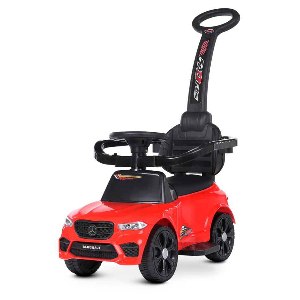 Детский электромобиль Bambi M 4855LR-3 красный 2 в 1