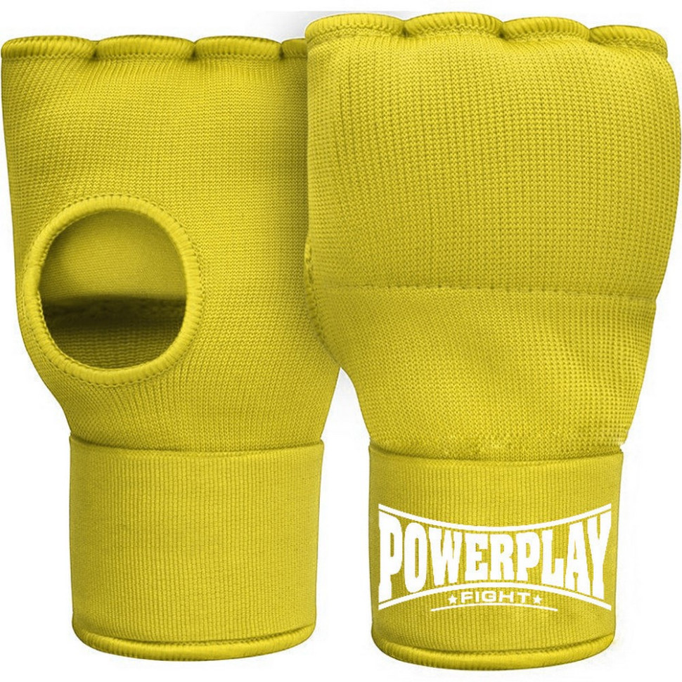 Бинты-перчатки с гелевыми подушечками 3096 PowerPlay PP_3096_Olive_L, размер L