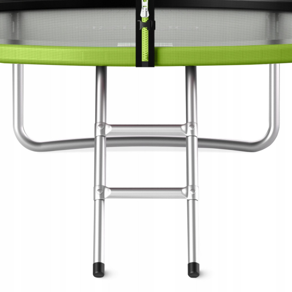 Батут с внутренней сеткой Classic 4FIZJO P-5907739312914 Black/Green 12FT 374 см