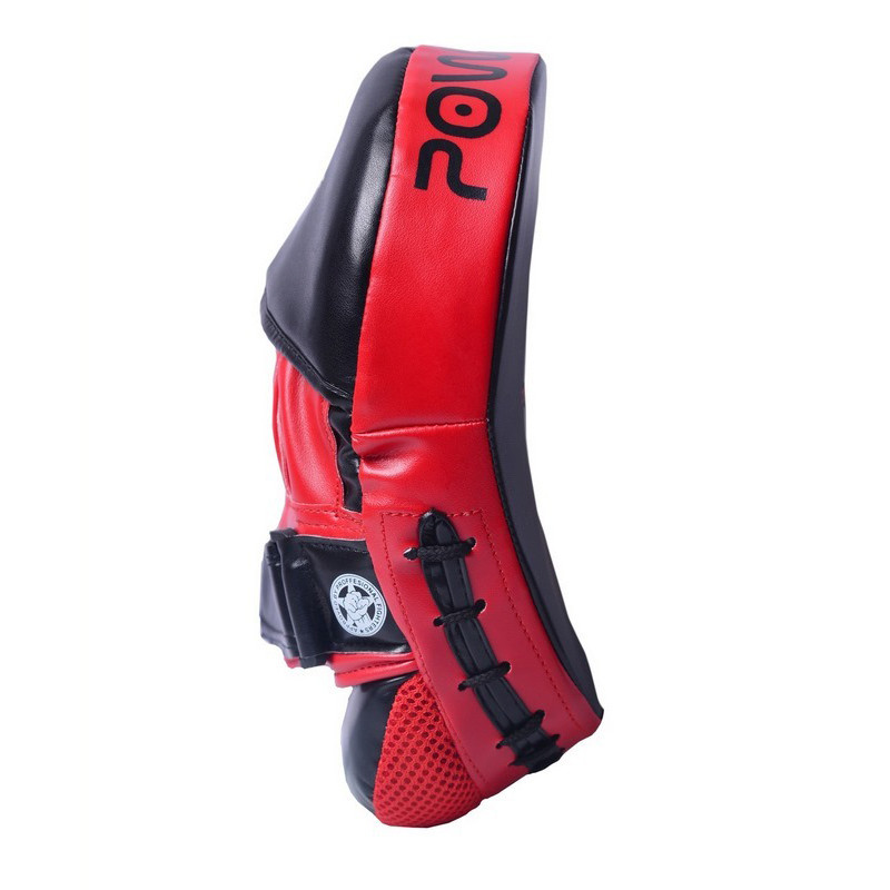 Лапы боксерские 3041 PowerPlay PP_3041_Red, Черно-Черные, PU [пара]