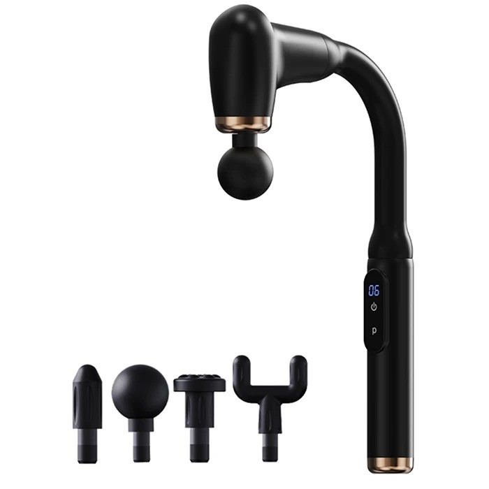 Масажний пістолет U-образний з подовженою ручкою HBC 12907-HBC 41x6 см