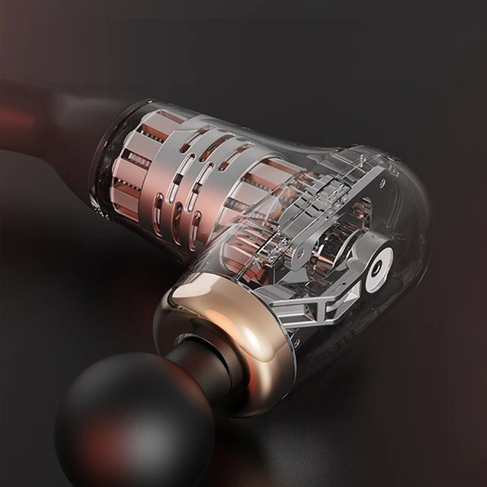 Масажний пістолет U-образний з подовженою ручкою HBC 12907-HBC 41x6 см