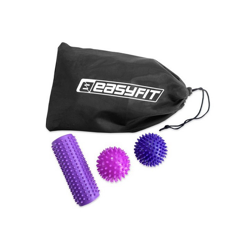 Набор для массажа и МФР Set-2 EasyFit PVC EF-7083 в сумочке