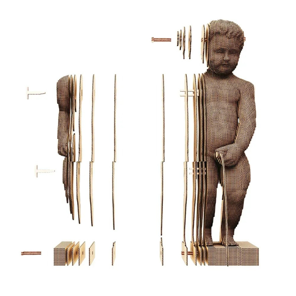 Картонний конструктор 3D Puzzle 