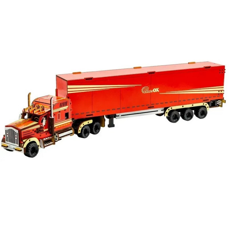 Дитячий дерев'яний 3D конструктор 