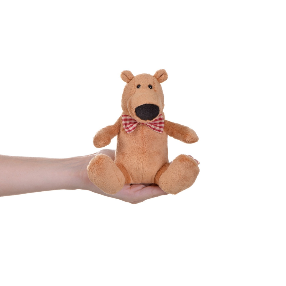 М'яка іграшка Same Toy Полярний ведмедик світло-коричневий 13 см THT666