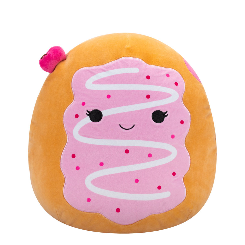 Мягкая игрушка Вишневый пончик Перл Squishmallows SQCR06742, 36 см