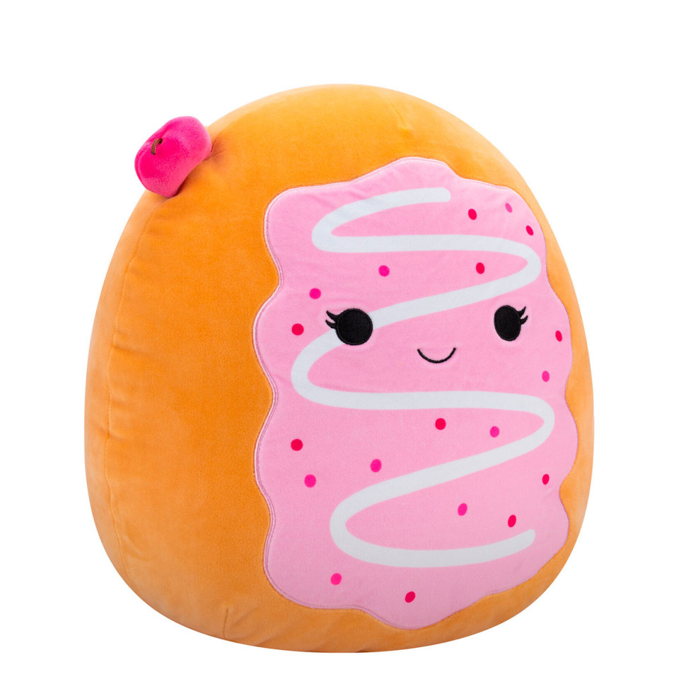 Мягкая игрушка Вишневый пончик Перл Squishmallows SQCR06742, 36 см