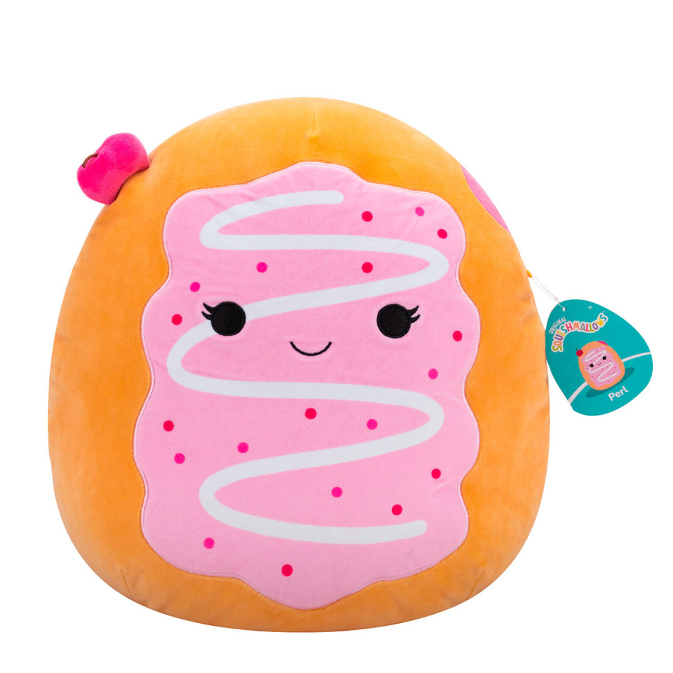 Мягкая игрушка Вишневый пончик Перл Squishmallows SQCR06742, 36 см