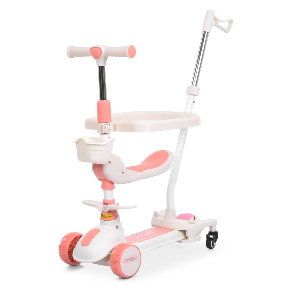 Триколісний самокат-біговел 5 в 1 iTurbo Trike JR3-167-5-P, до 25 кг