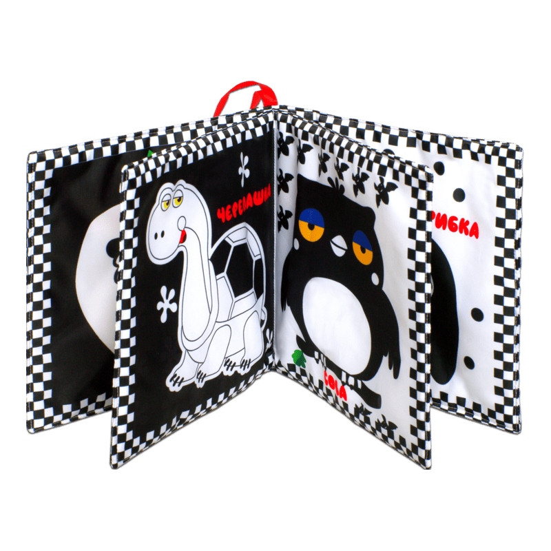 Большая мягкая книга-пищалка 