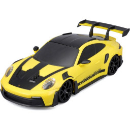 Модель автомобиля "Porsche 911 GT3 RS" MAISTO 81733 yellow, масштаб 1:24