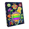 Тісто для ліплення "FLUORIC" Danko Toys TMD-FL10-01U-04U 10 кольорів