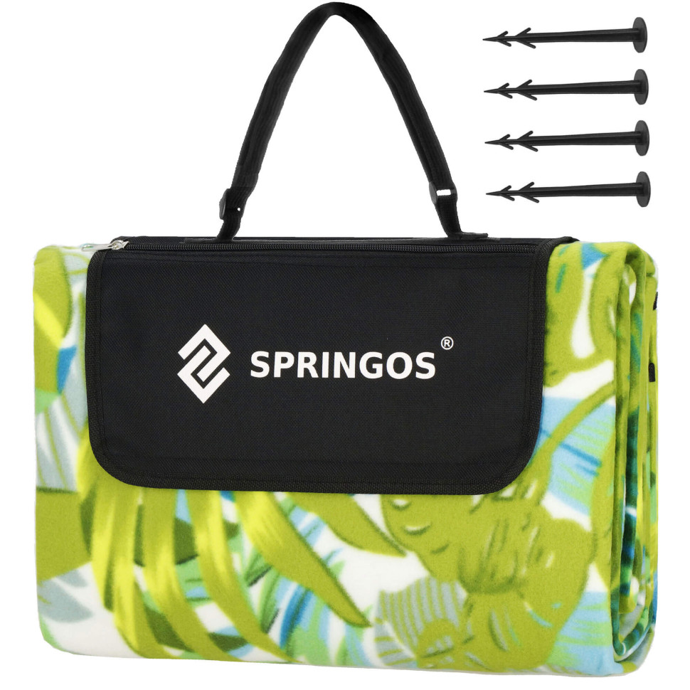 Коврик для пикника и кемпинга Springos PM041 складной 200x200 см