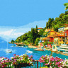 Картина за номерами "Улюблена Італія" Ідейка KHO2759 40х50 см 