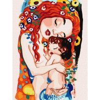 Картина по номерам "Материнская любовь" Идейка KHO4867 30х40 см