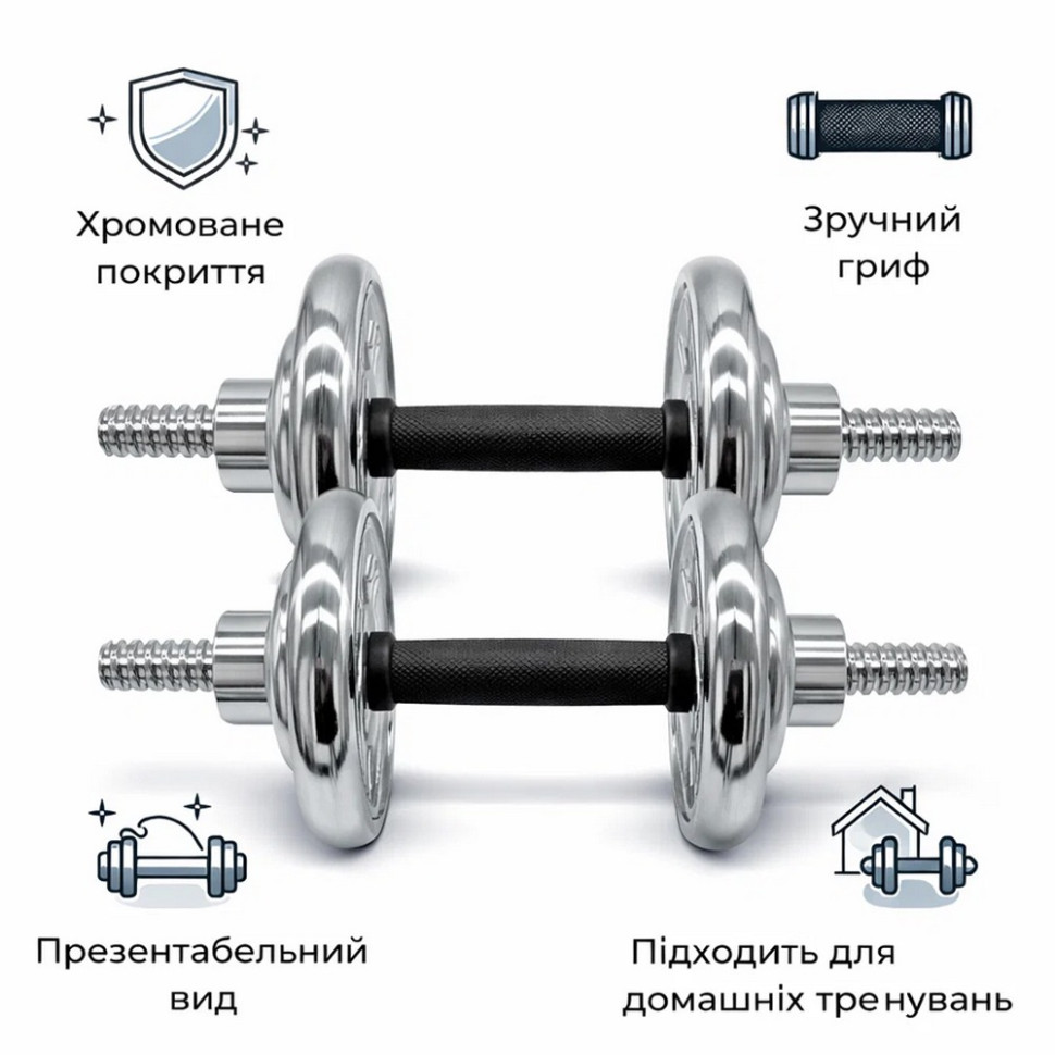Гантелі набірні 