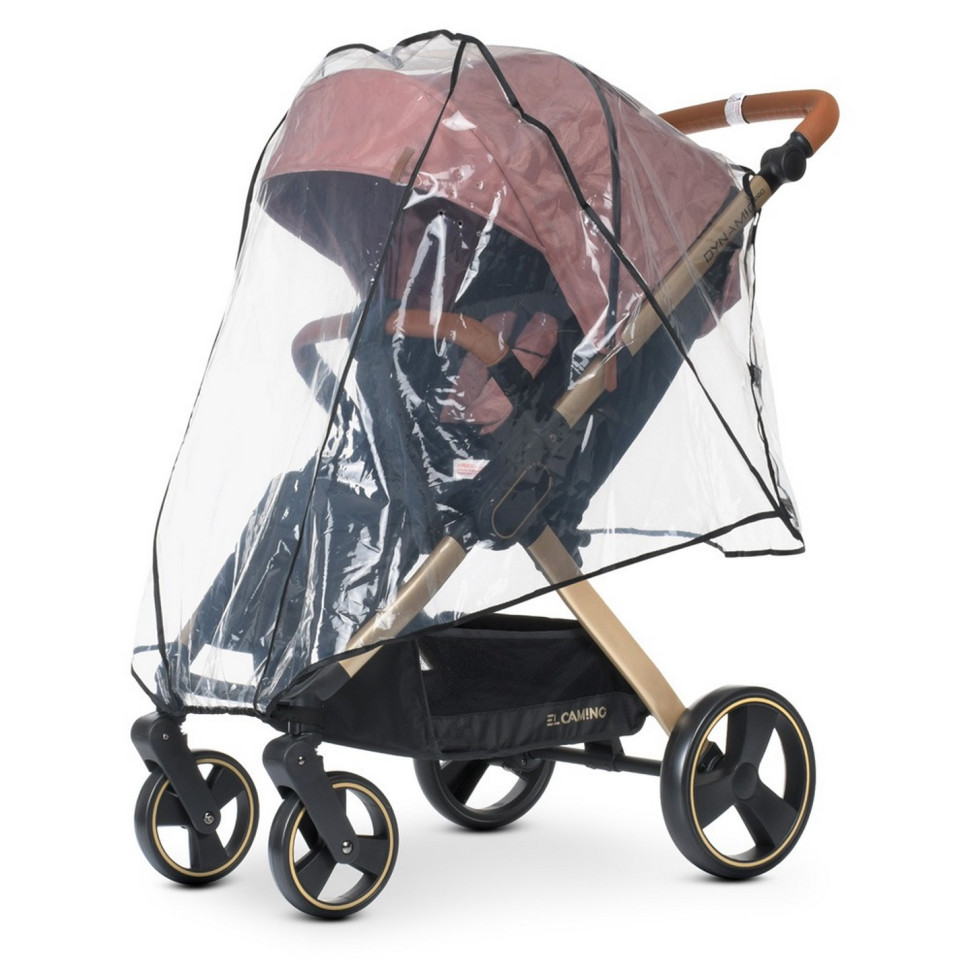Коляска детская EL Camino ME 1053G DYNAMIC PRO Special Pink до 23 кг