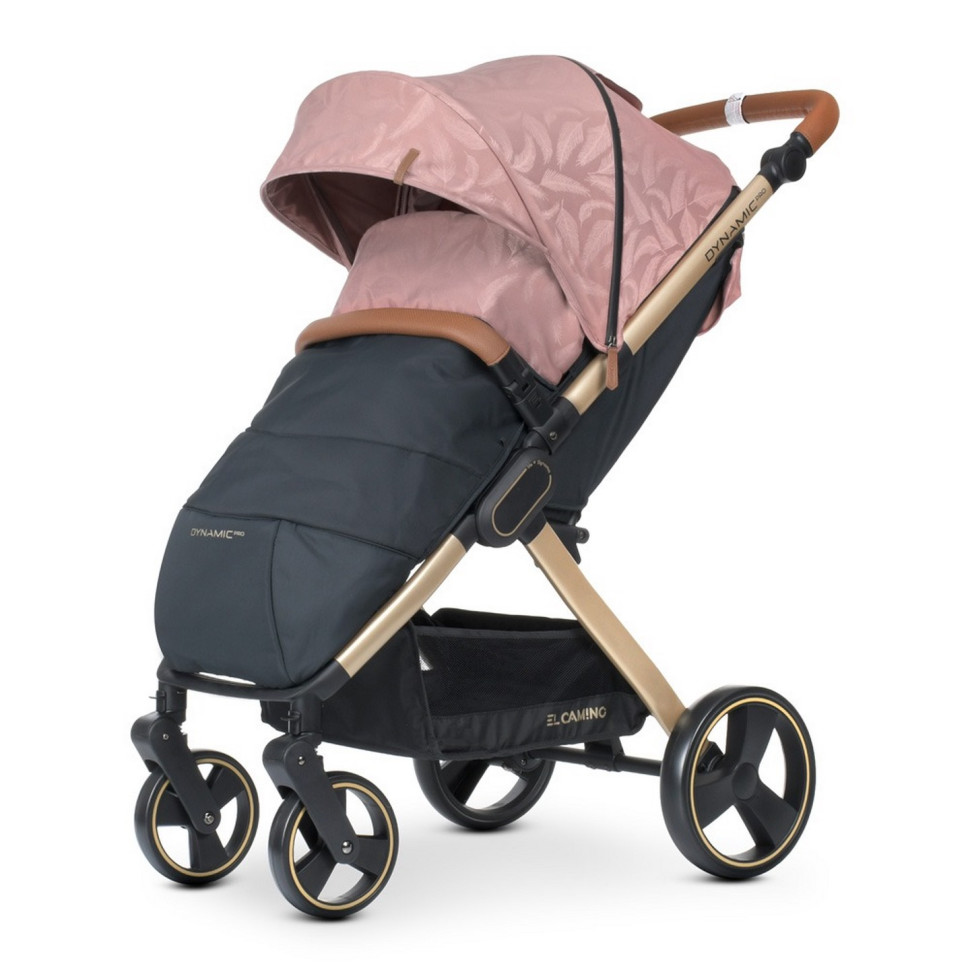 Коляска детская EL Camino ME 1053G DYNAMIC PRO Special Pink до 23 кг
