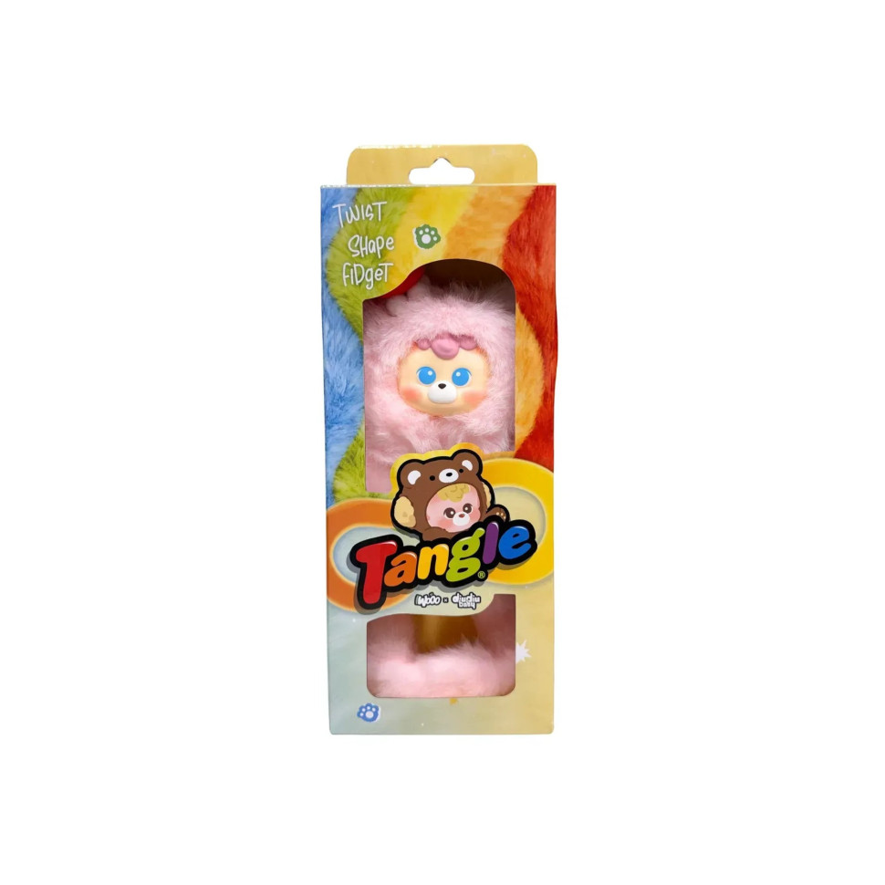 Коллекционная игрушка с кольцом diudiu baby Furry Bear Pechy Cream Tangle HWTANGLE02D01-PD04