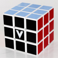 V-CUBE 3х3 White | Кубик 3х3 білий плоский 00.0036
