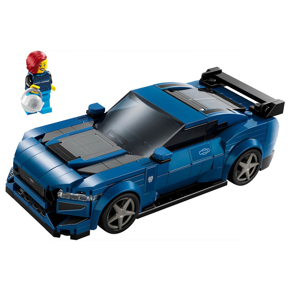 Конструктор LEGO Speed Champions Спортивный автомобиль Ford Mustang Dark Horse 76920, 344 детали