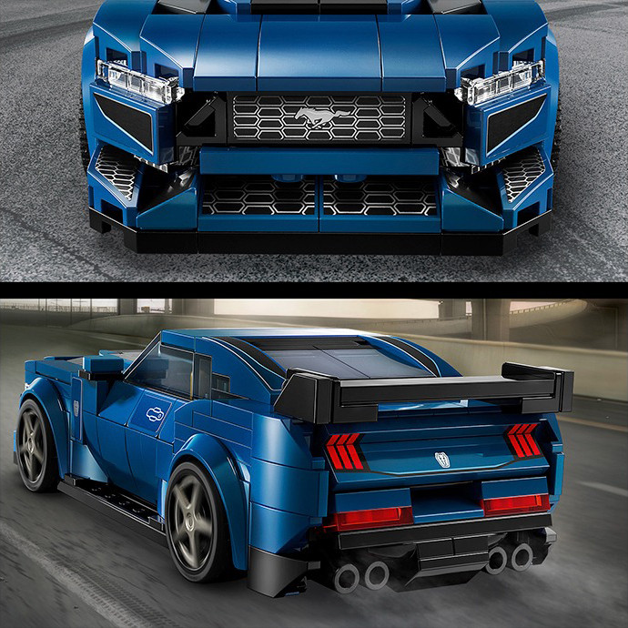 Конструктор LEGO Speed Champions Спортивный автомобиль Ford Mustang Dark Horse 76920, 344 детали