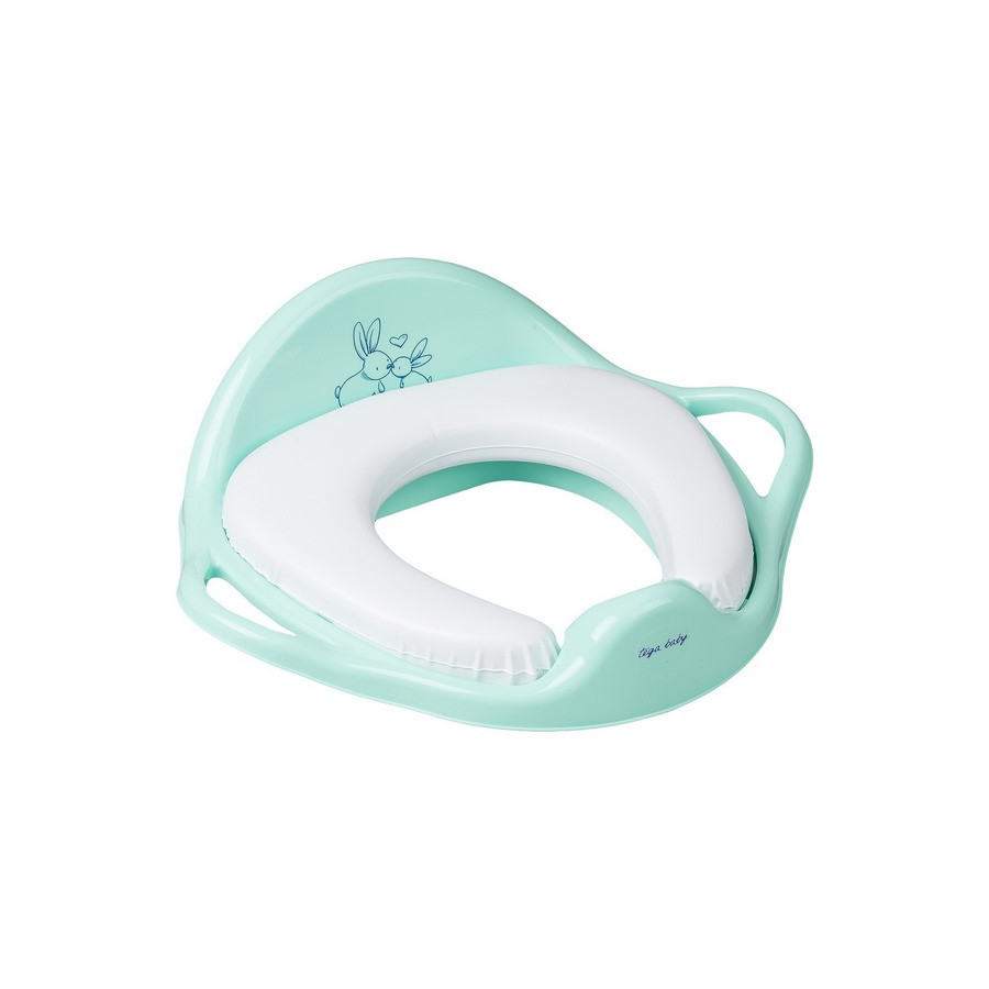 Туалетне сидіння «Зайчики» Tega Baby KR-020-105 м'яке