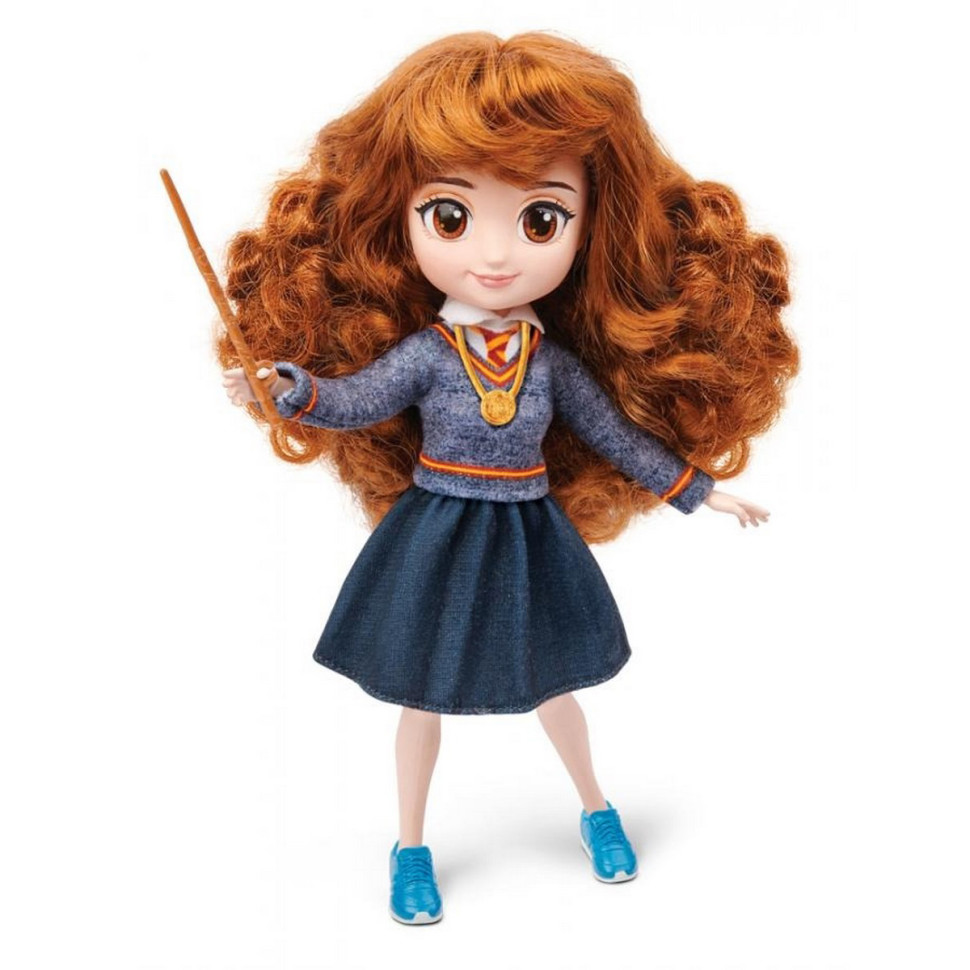 Коллекционная кукла Гермиона Делюкс WIZARDING WORLD SM22010 с аксессуарами 20 см