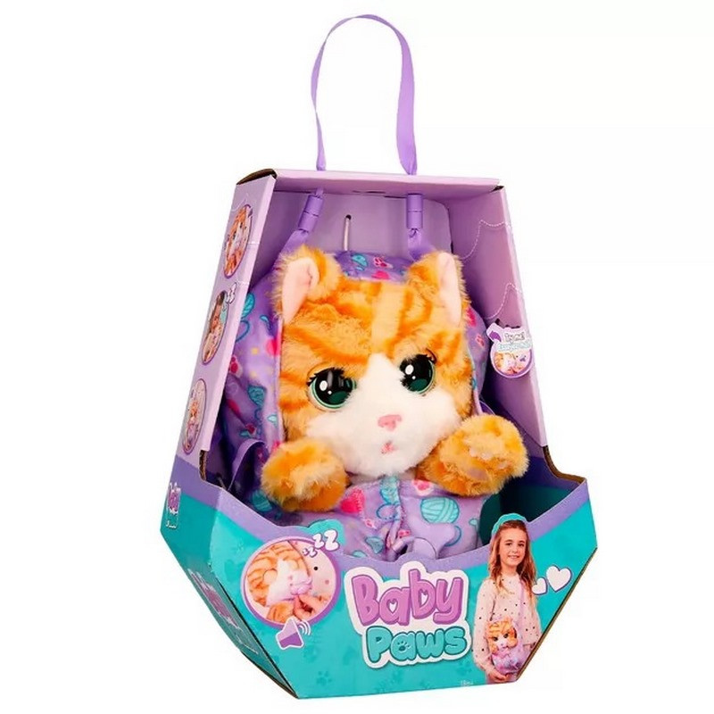 Інтерактивна іграшка РУДЕ КОШЕНЯ Baby Paws 921139IM