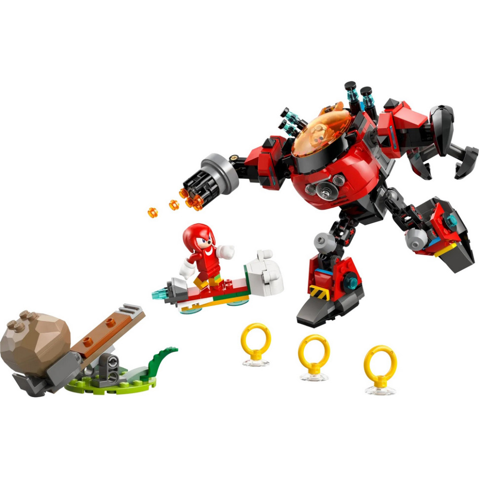 Конструктор Sonic Knuckles vs. Dr. Eggman Egg Crusher Mech LEGO 77005, 350 деталей