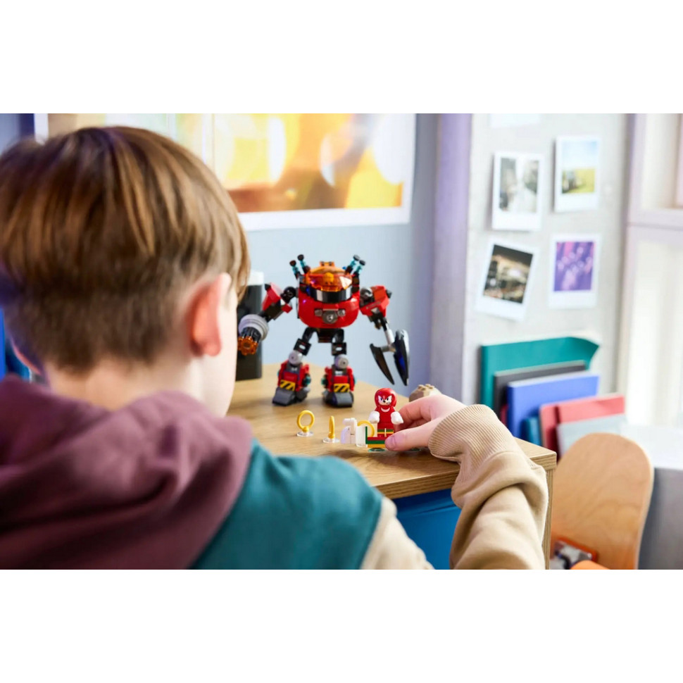 Конструктор Sonic Knuckles vs. Dr. Eggman Egg Crusher Mech LEGO 77005, 350 деталей