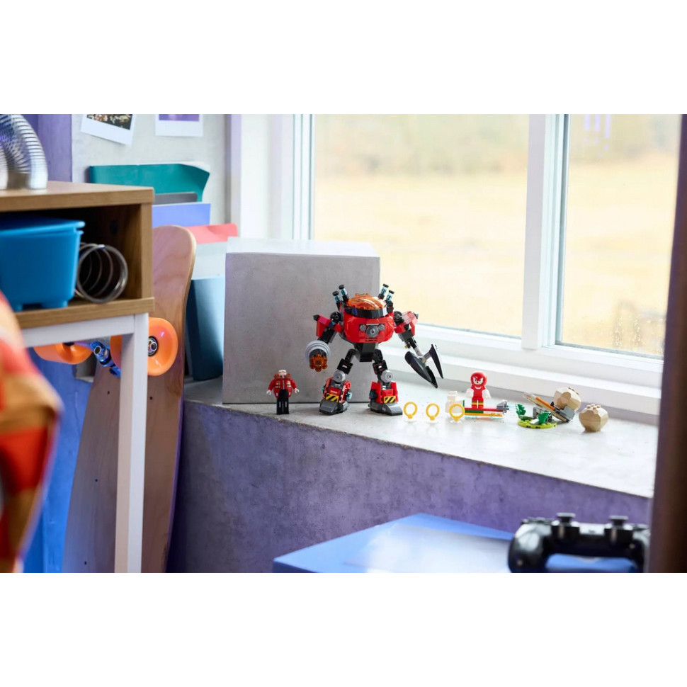 Конструктор Sonic Knuckles vs. Dr. Eggman Egg Crusher Mech LEGO 77005, 350 деталей