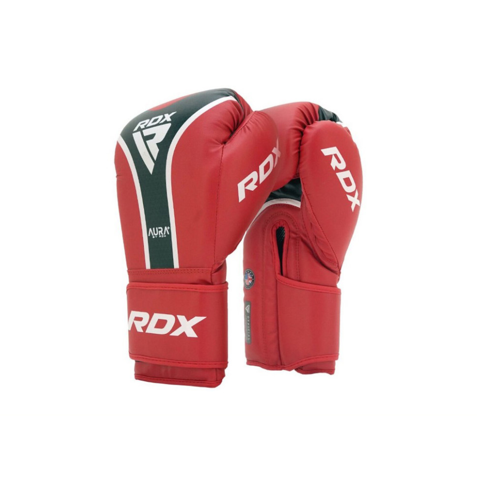 Боксерські рукавиці AURA PLUS T-17 RDX Inc Limited BGR-T17RB-12OZ+ Red/Black 12 унцій (капа в комплекті)