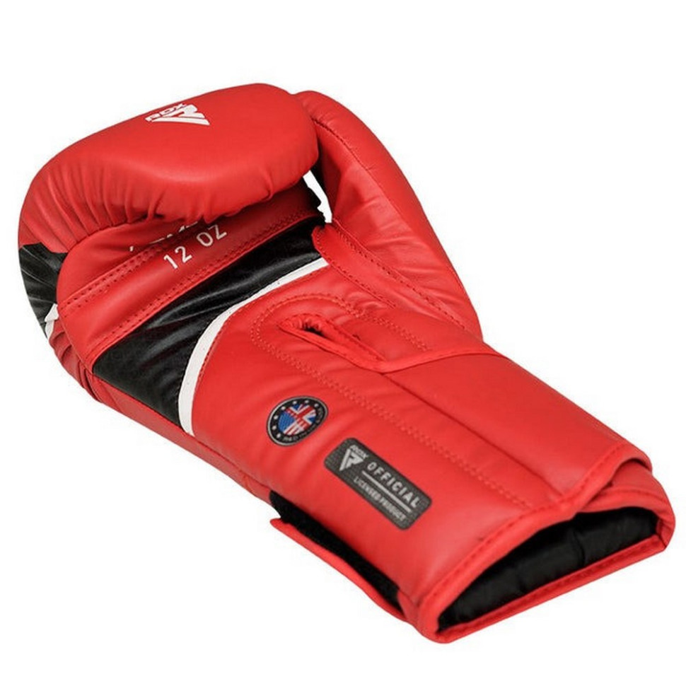 Боксерські рукавиці AURA PLUS T-17 RDX Inc Limited BGR-T17RB-12OZ+ Red/Black 12 унцій (капа в комплекті)